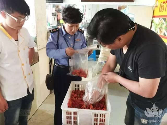 江苏省南京市溧水区联合第三方机构开展小龙虾专项抽检