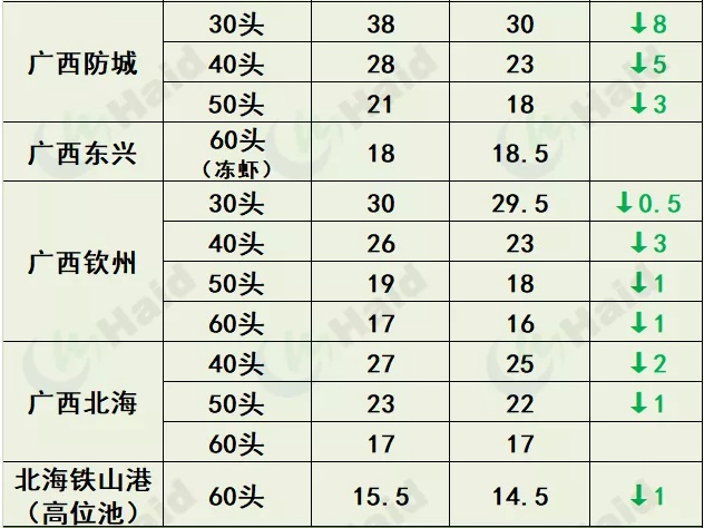 虾价行情 | 白虾撑住！疫情一稳定，会不会就是报复性消费的爆发口？