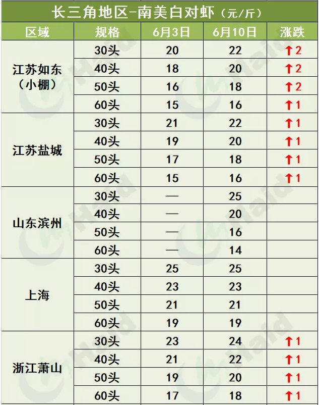 虾价行情 | 止跌回涨！端午节会让虾价来一个猛涨吗？