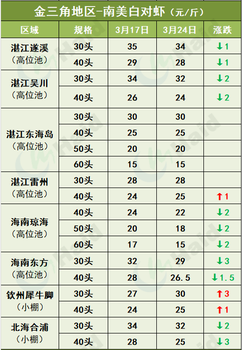 虾价行情 | 部分地区疫情缓和+清明将至，虾价开始涨了吗？