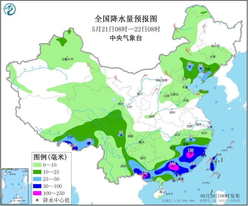 江南华南西南地区东部有强降水过程