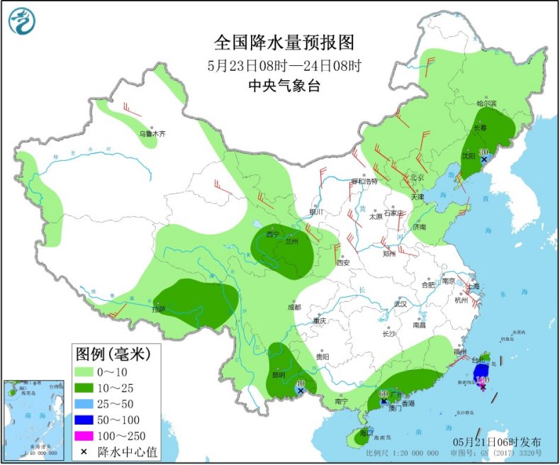 暴雨黄色预警持续 华南地区仍有强降水