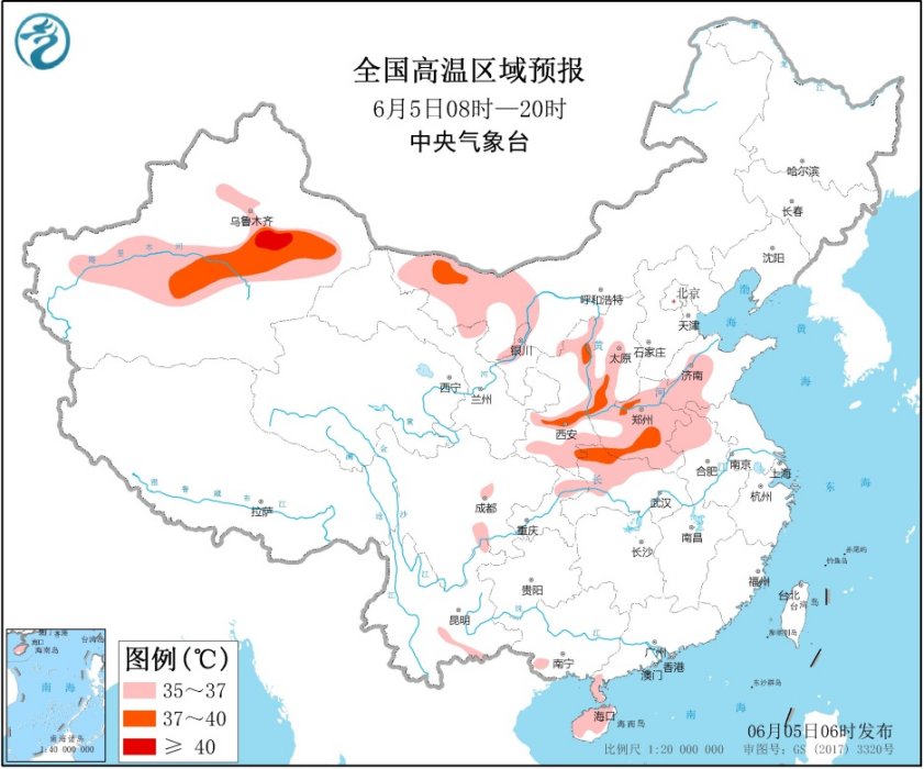 强降雨再次锁定江南华南及贵州 华北黄淮热度不减