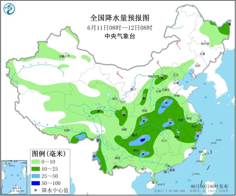 南方强降雨持续输出 需警惕次生灾害的发生