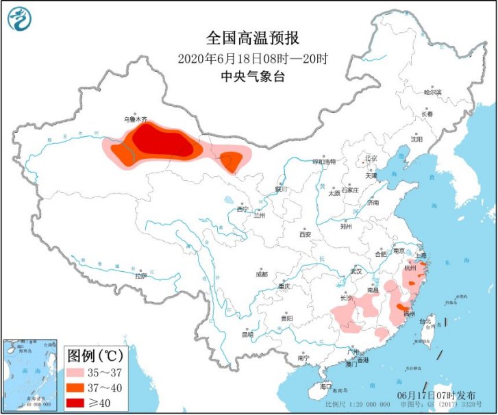 川陕苏皖等地强降雨持续 江南华北等地需注意防暑降温