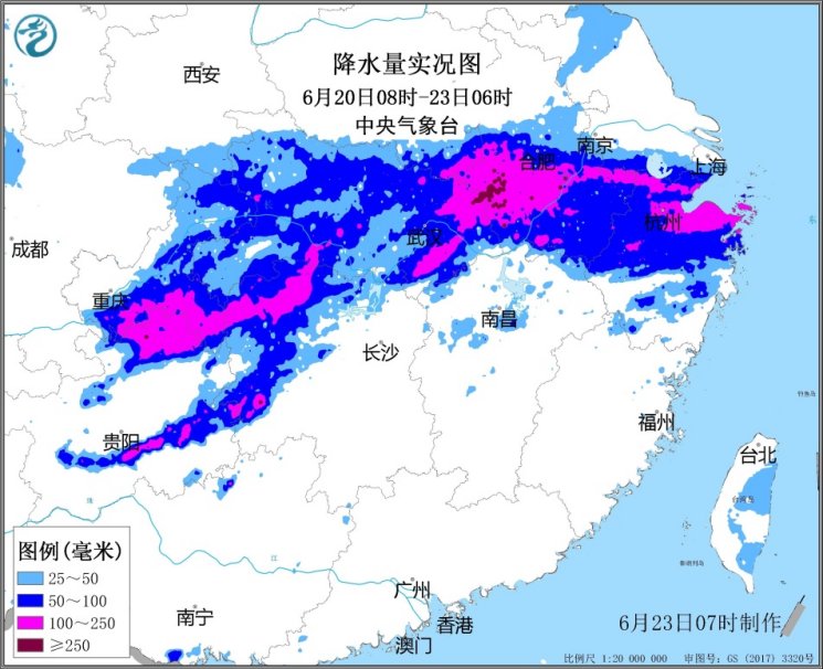 黔桂湘赣皖浙等地有强降雨 东北华北多阵雨