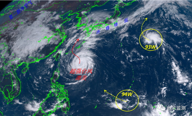 超强台风"潭美"第一次大转弯渐入尾声，国庆前还将有1-2个台风生成