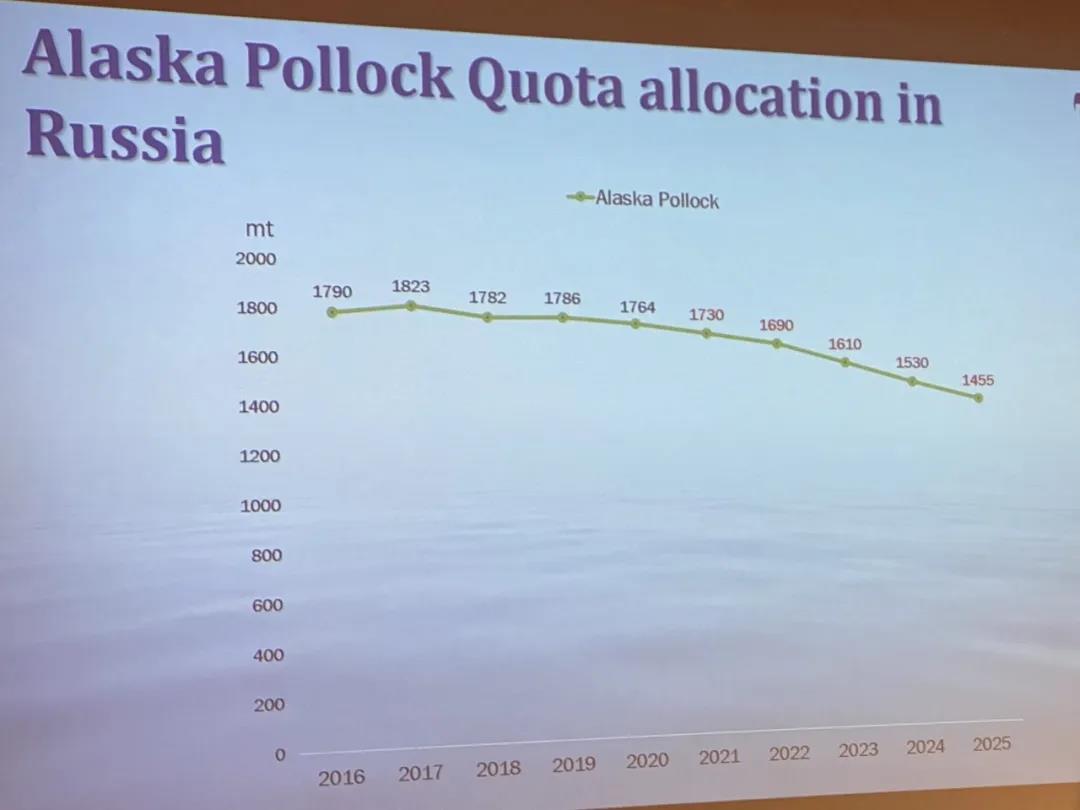RFC：俄罗斯狭鳕配额将每年减少5%，中国工厂三月底可恢复100%产能