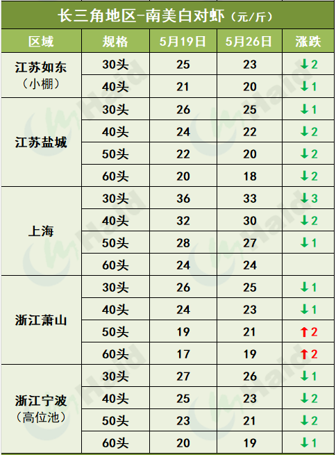 虾价行情 | 如东虾即将上市！虾价会有什么变化？