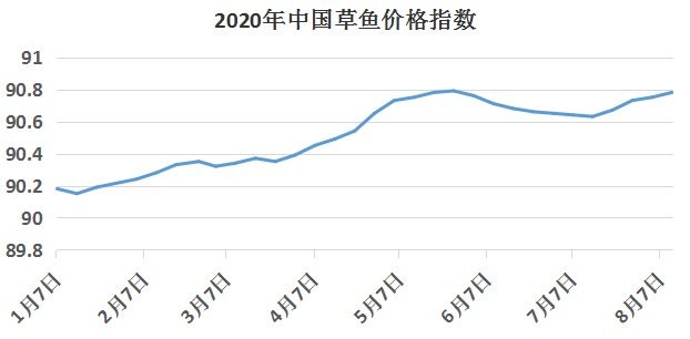 华南草鱼再涨0.2元/斤！华中热水鱼上市量加大，鱼价小幅回落