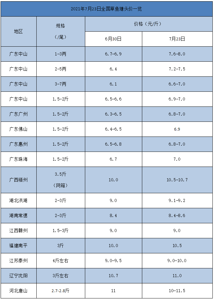 鱼价再涨，河南超300万元鱼被洪水冲走！草鱼再冲破12元/斤？