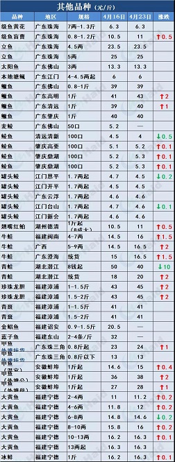 鱼价行情 | 全国严重缺鱼！多个品种价格一波一波的猛涨！